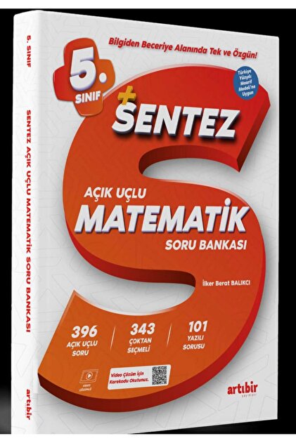 Artıbir Yayınları 5.Sınıf Sentez Açık Uçlu Matematik Soru Bankası