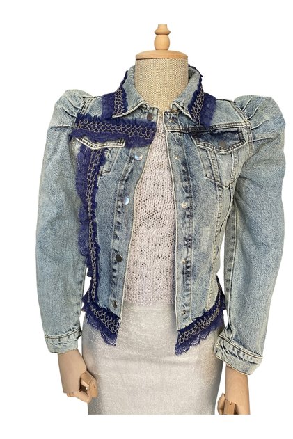 Tasarım denim ceket