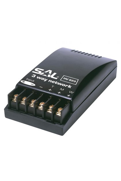 Φίλτρο συχνότητας 3 κατευθύνσεων, 4 Ohm, 200W, σε μαύρο πλαστικό περίβλημα