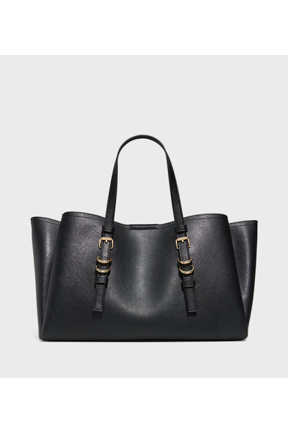Meleah Contrast Strap Tote Bag
