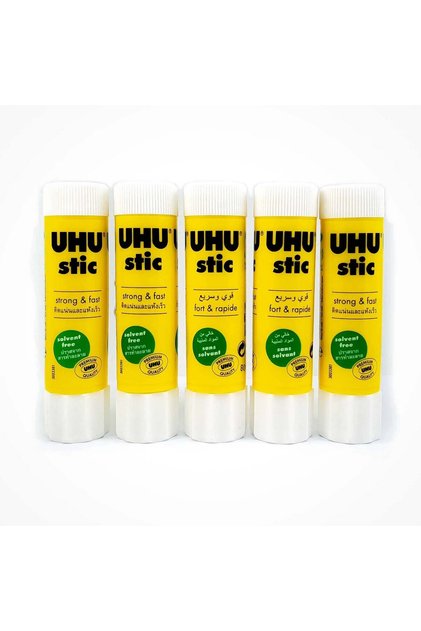 Glue Stick Set 5x8.2g – Strong, Quick-Dry Adhesive for Paper, Crafts & School Projects