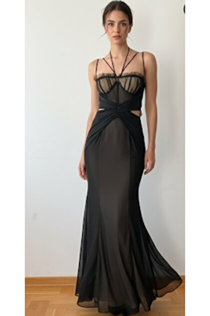 sachin and babi light blue dress Evening Dresses Under $100