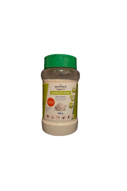 Produs plosnite de pat - Pamant de Diatomee - Borcan 200 g cu capac flip top