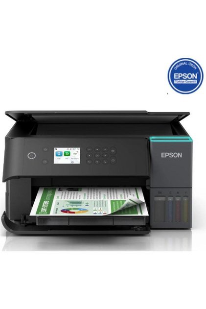 EcoTank L6360 Wi-Fi+Tarayıcı+Fotokopi+Dubleks Çok Fonksiyonlu Tanklı Yazıcı C11CL42402