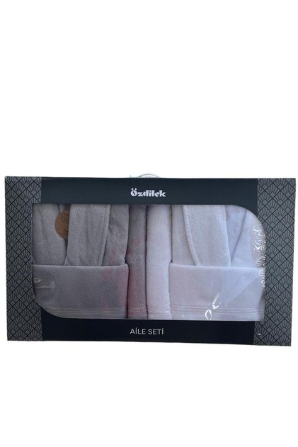 Behrehane Allure Gri/Krem 6Parça Aile Seti