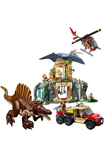 LEGO Jurassic World Spinosaurus ve Quetzalcoatlus Hava Görevi