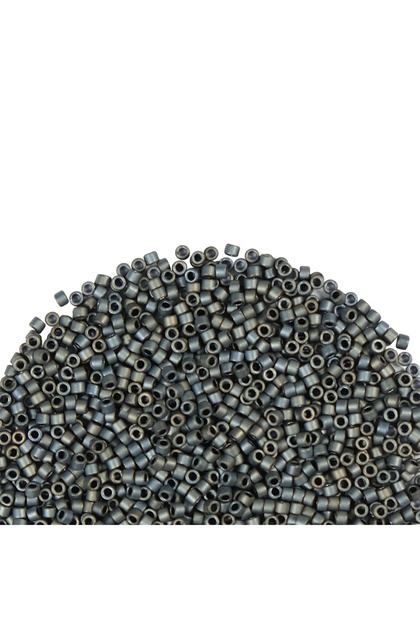 Delica 11-0 Dark Gray Beads Db307-140 - 5 Grams