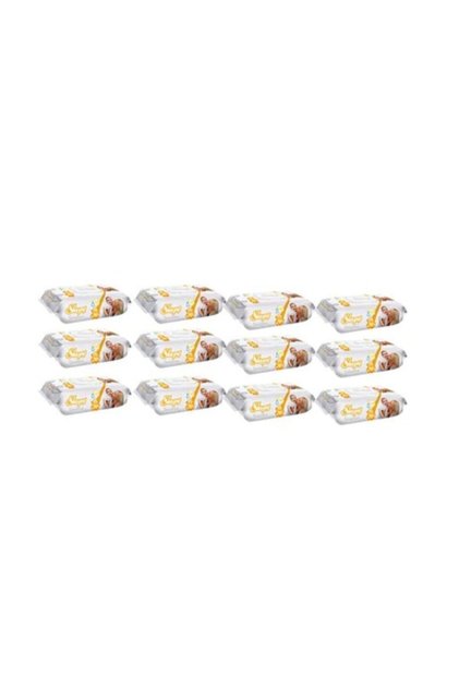Wet Wipes Sensitive Covered 90 Pieces Set of 12