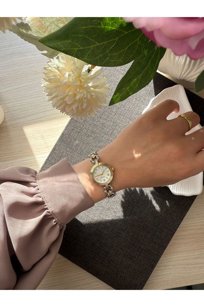 Öztel Vintage Minimalist Metal Cord Vintage Women's Wristwatch