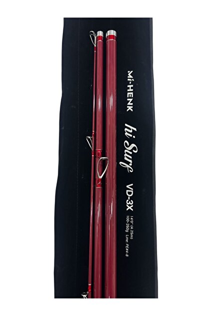 Mihenk Mi-Henk Hi Surf VD3X 4.25m 100-260gr 3P Surf Olta Kamışı
