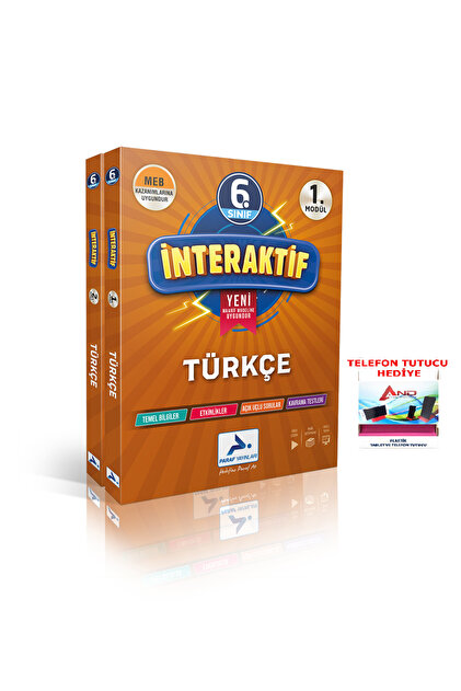Paraf Yayınları 2025-2026 6. Sınıf İnteraktif Türkçe Konu
