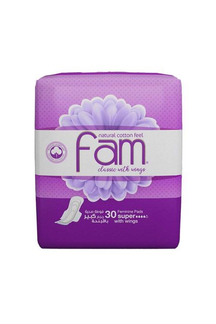 Protect Sanitary Pads Maxi Classic With Super Wings 30 Napkins