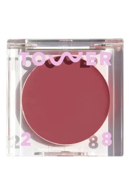 Tower 28 BeachPlease Lip + Cheek Dewy Cream Blush , Office Hours - sun-kissed mauve 4.5g