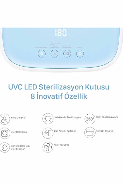 59S T5 Ultraviyole (UVC) Çok Fonksiyonlu Sterilizasyon Cihazı