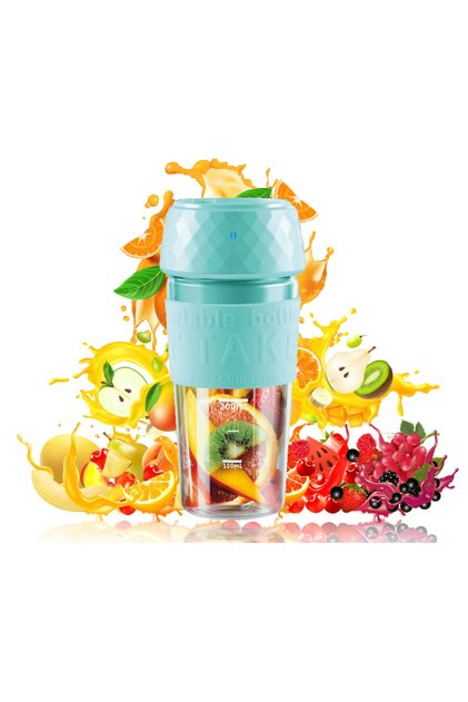 Мини електрически стъклен блендер, "LikeSmart MixJuice", преносим, безшумен, многофункционален, компактен