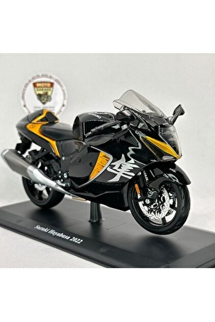 MotoGarage Suzuki Hayabusa GSX R1300 1:6 Diecast – Premium Işıklı