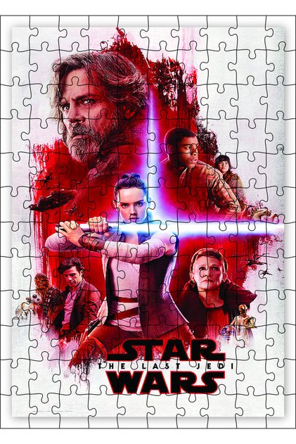 Cakasepetim Star Wars Movie Poster 120 Piece Puzzle Jigsaw Puzzle Mdf (Wood)