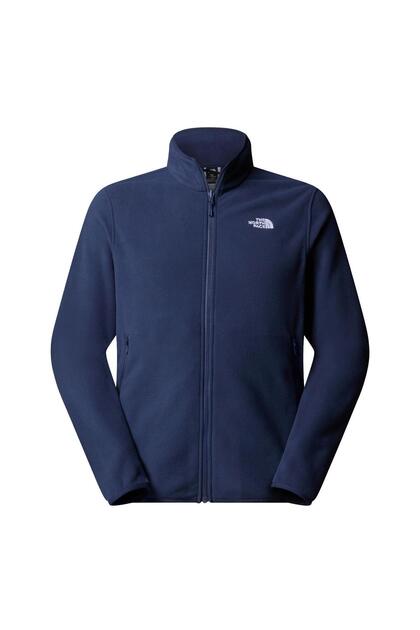Erkek Glacier Tam Boy Fermuarlı Polar Nf0A8D0R8K21 Lacivert-XXXL