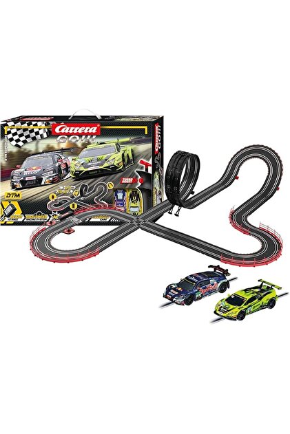 Carrera GO!!! DTM Supercars Slot Car Set | 1:43 Scale Racing Track