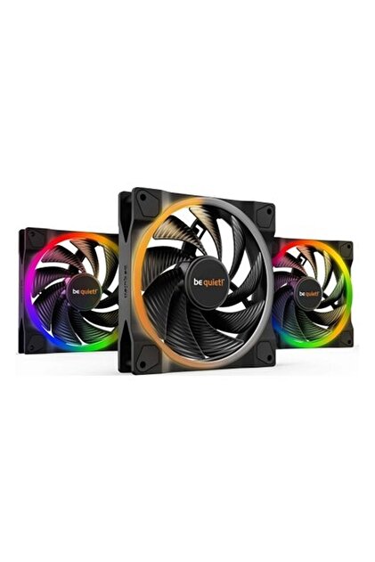 Be Quiet! Light Wings 140MM Pwm Premium Argb Kasa Fanı 4-Pin 3'lü