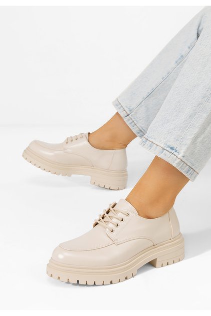 Pantofi casual dama Treana bej