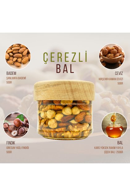 Büyük Dedemin Balları Çerezli Bal 400gr
