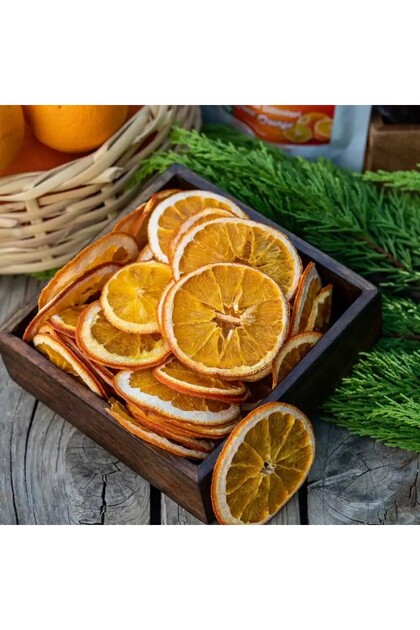 Kurutulmuş Portakal Dilimleri 50 gr. Mum Süsleme Malzemeleri