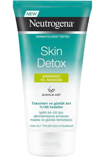 Skin Detox Purifying Clay Mask 150 ml - Teeth Whitening Foam Gift