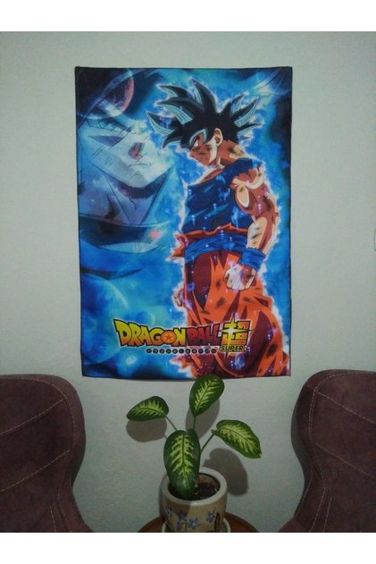 Dragon Ball Patterned Design Wall Tapestry