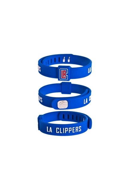 Blue Los Angeles Clippers Adjustable Basketball Wristband