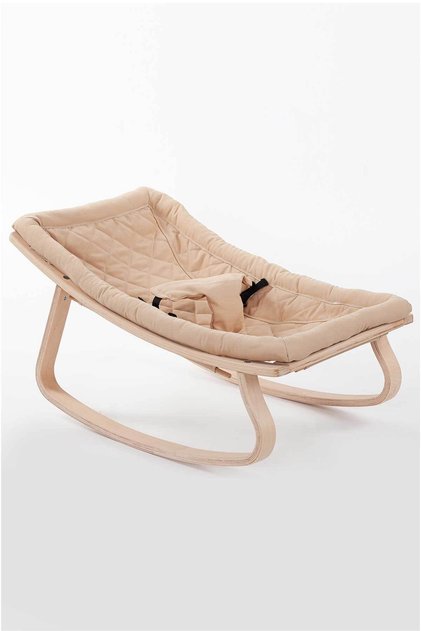 Naturel Ahşap Ana Kucağı - Kahve