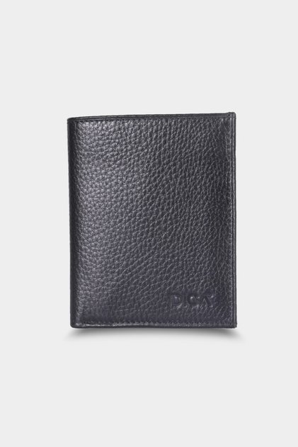 New Black Classic Vertical Men's Wallet