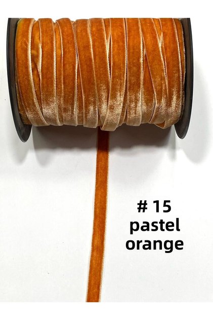 Velvet Ribbon 1 cm 5 Meters