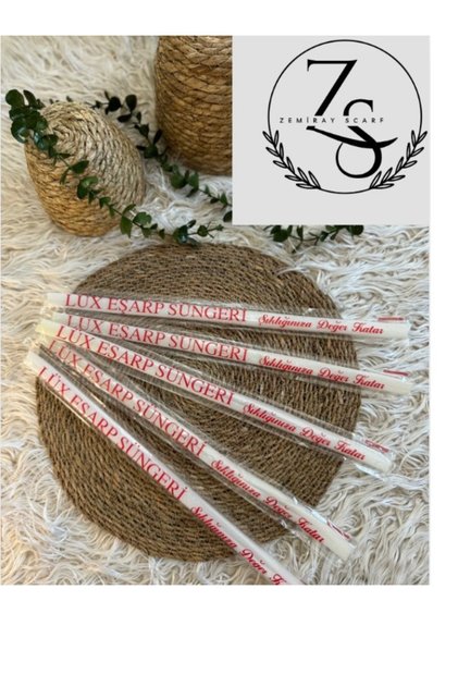 Zemiray Scarf Scarf Sponge 5 Pieces