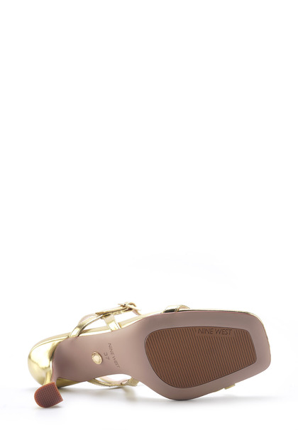 Nine West MONIQUE 5FX Altın Kadın Topuklu Sandalet - Fiyatı, Yorumları