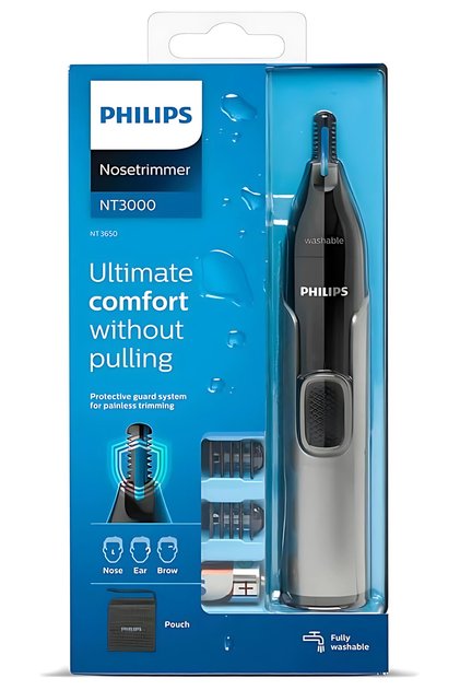 Nt3650 – Nose, Ear, And Eyebrow Trimmer For Precise Grooming