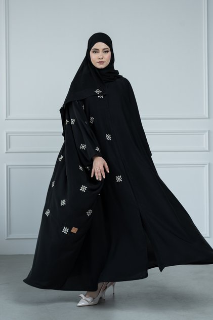 عباية نسائية من لافينيا, مشلح قماش سوبر ندى ممتاز