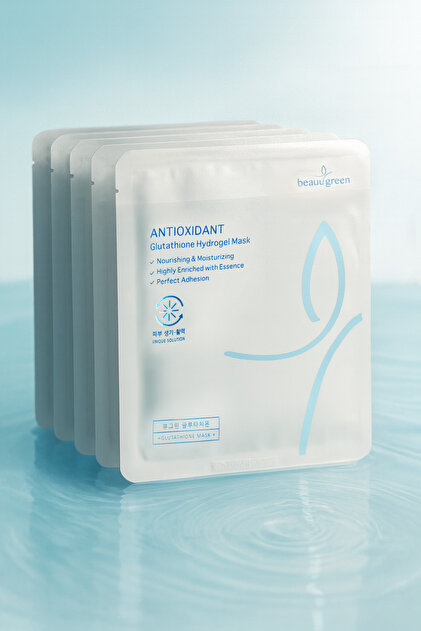 Provega Beauugreen Antioxidant Glutathione Hydrogel Mask | Korean Cosmetics  - Glutathione Hydrogel Mask 5-Pack- Trendyol