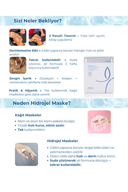 beauugreen antioxidant glutathione hydrogel mask Glow Marine Collagen Peptides Powder