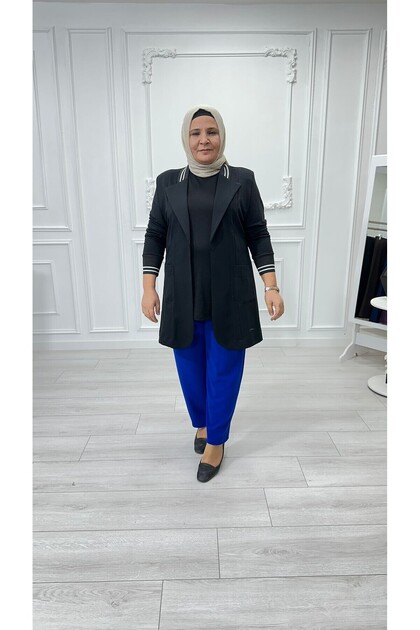 Plus Size Crepe Fabric Shalwar Kalpak