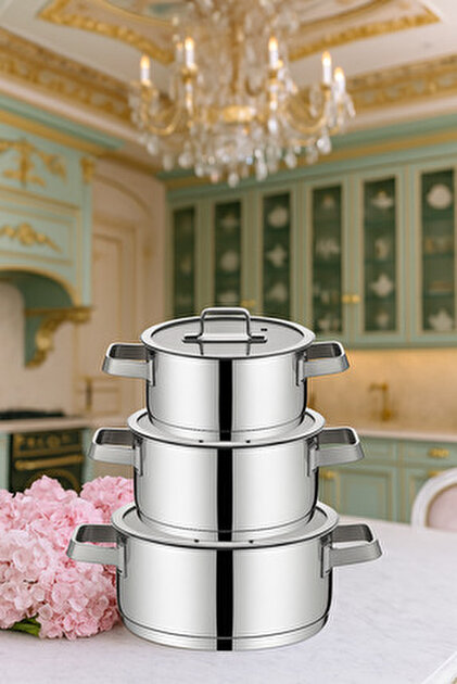 COCİNERO 2090 Gloss Premium Çelik Tek Tencere 22 CM - Fiyatı