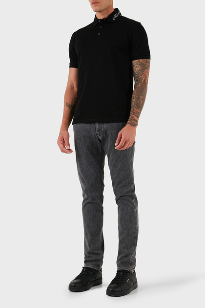 Streç Pamuklu Skinny Fit Düşük Bel Dar Paça Jeans Erkek KOT PANTOLON EM000121 AF17494