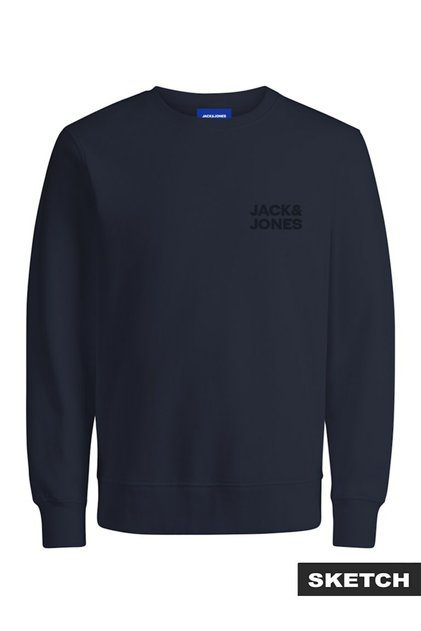 Erkek Lacivert Jorlogo Sweat Crew Neck Tr Ss25 Sweatshirt 12290659-Navyblaze