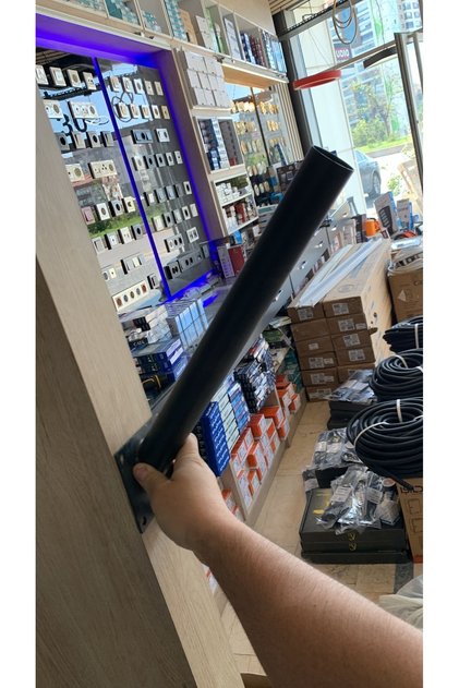 Solar Aydınlatma Montaj Konsolu Boy 30cm Boru Çapı 42 Mm