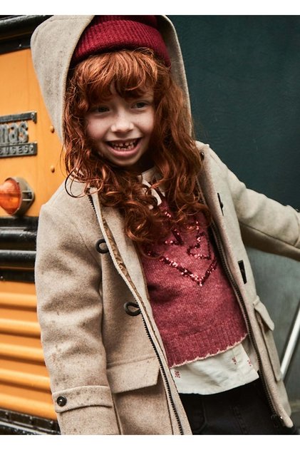 Girl's Sweater Red