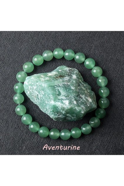 Natural Stone Bracelets | Aventurine Prosperity Stone