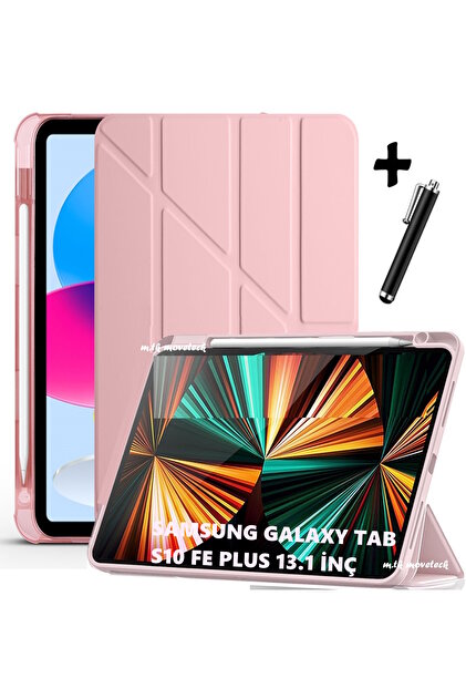 m.tk moveteck Samsung Galaxy Tab S10 Fe Plus 13.1 inç Kılıf Kalem