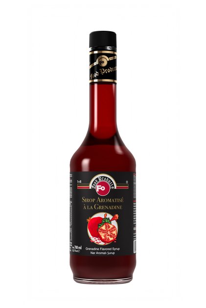 Nar Aromalı Şurup Şekerli 700 ml