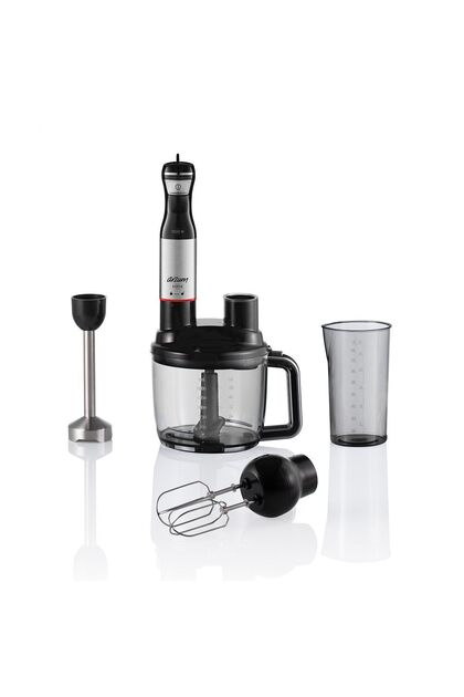 Mutfak Robotu Seti Çok Amaçlı Blender Set Siyah
