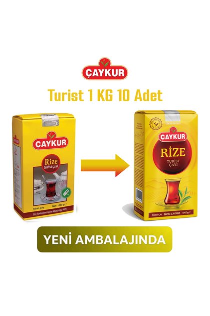 Rize Turist Çayı 1 Kg X 10 Adet (koli)